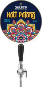 Chadlington Brewery Kati Patang Indian lager 4.6% — keg tap