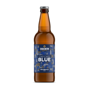 Oxford Blue 500ml bottle — Chadlington Brewery golden ale (4.2%)