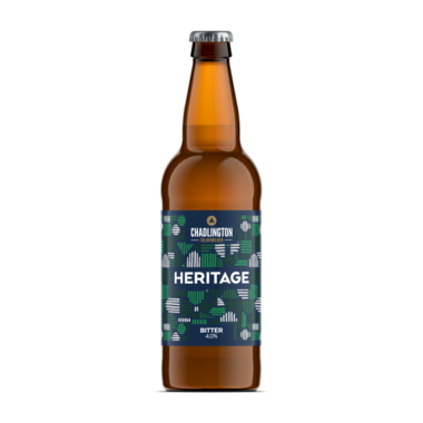 Oxford Heritage 500ml bottle — Chadlington Brewery traditional English bitter (4.0%)