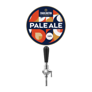Chadlington Brewery Pale Ale (3.8%) — keg tap badge